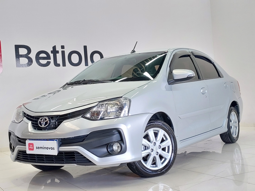 toyota etios 1.5 xls sedan 16v flex 4p automatico 2018