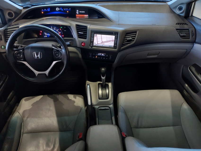 honda civic 1.8 exs 16v flex 4p automatico 20127