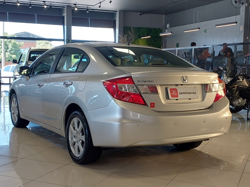 honda civic 1.8 exs 16v flex 4p automatico 20123