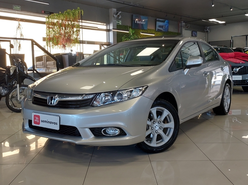 honda civic 1.8 exs 16v flex 4p automatico 20121
