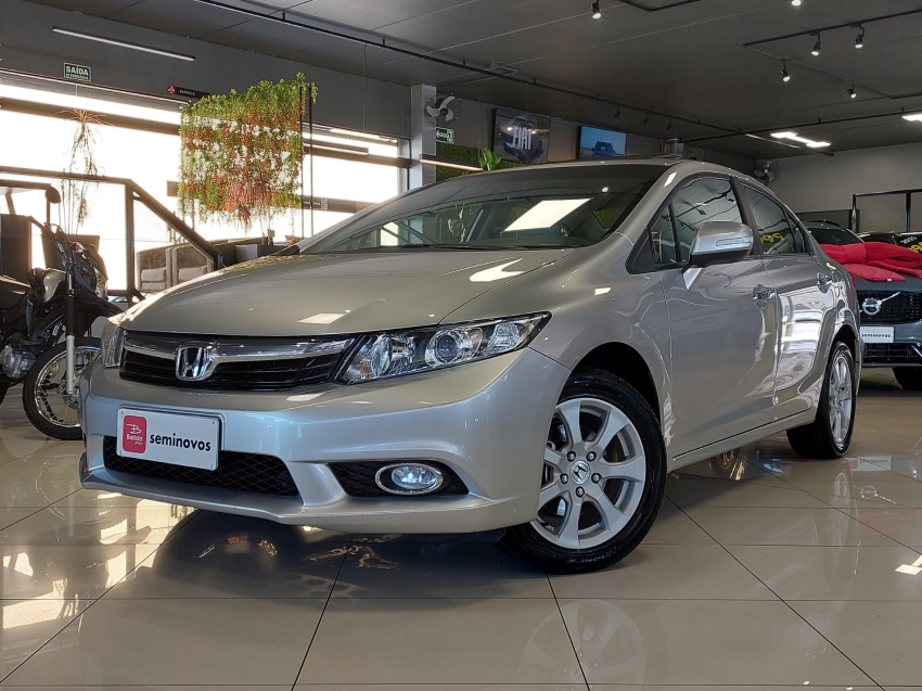 honda civic 1.8 exs 16v flex 4p automatico 2012