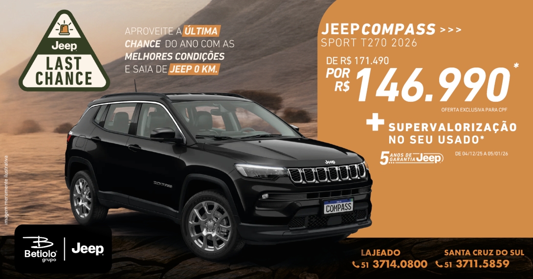 jeep compass 1.3 t270 turbo flex sport at6 gasolina 4p automatico 2026