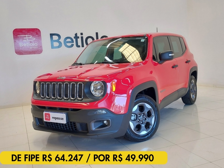 jeep renegade 1.8 16v flex sport 4p automatico 2016