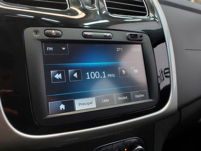 renault sandero 1.6 dynamique 8v flex 4p automatizado automatico 201514