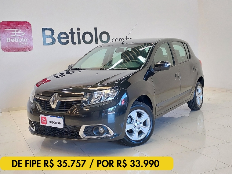 renault sandero 1.6 dynamique 8v flex 4p automatizado automatico 2015
