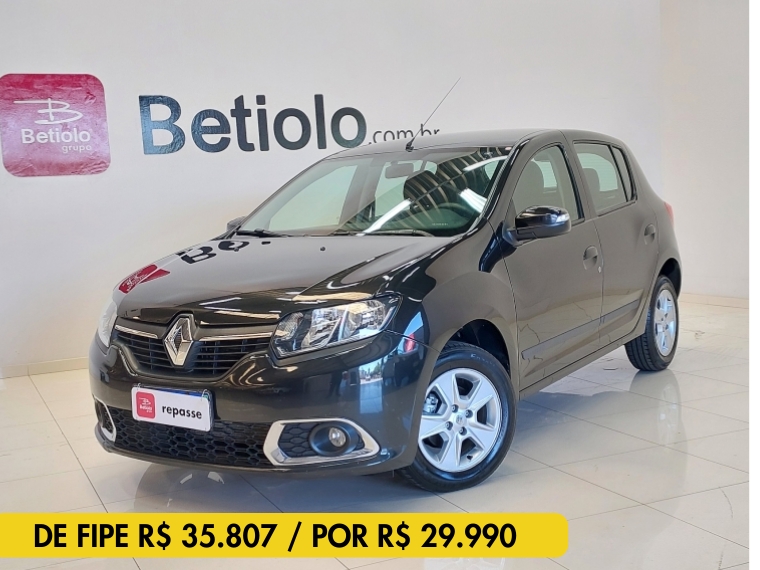 renault sandero 1.6 dynamique 8v flex 4p automatizado automatico 201520