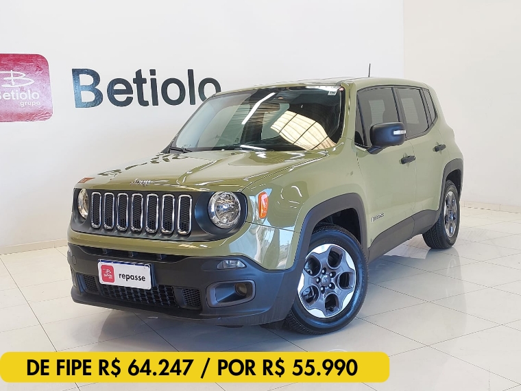 jeep renegade 1.8 16v flex sport 4p automatico 2016