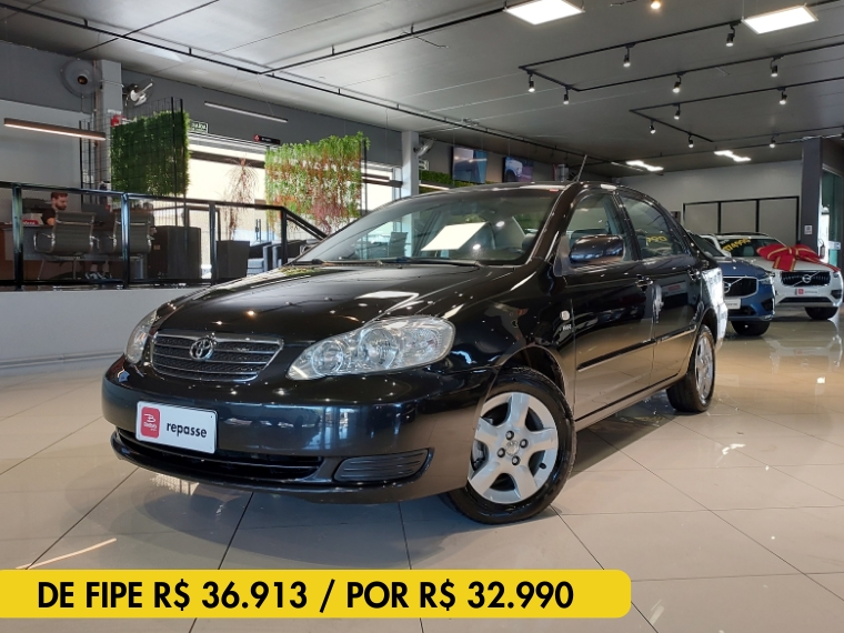 toyota corolla 1.8 xei 16v flex 4p manual gasolina automatico 2005