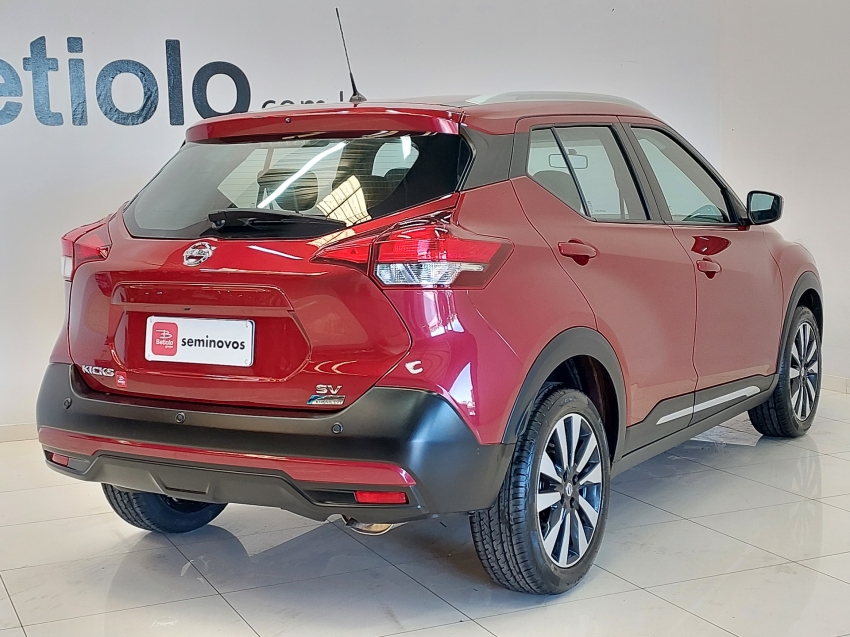nissan kicks 1.6 16v flexstart sv 4p xtronic flex automatico 20184