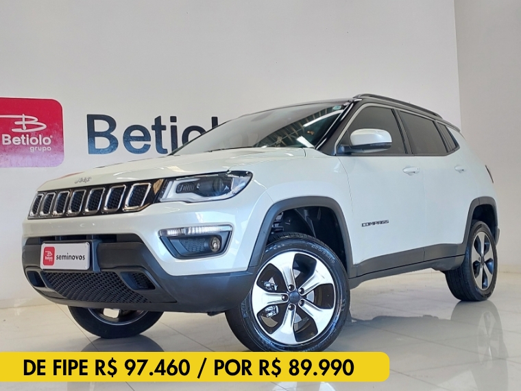 jeep compass 2.0 16v diesel longitude 4x4 automatico 4p 2018