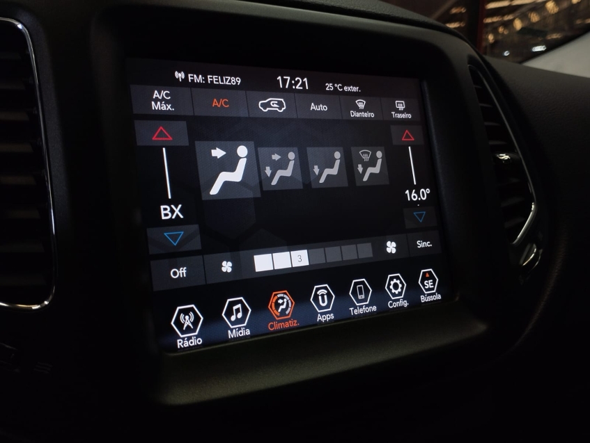 jeep compass 2.0 16v flex longitude automatico 4p 201815