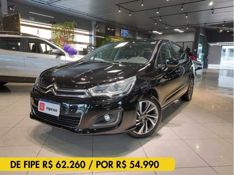 citroen c4 lounge 1.6 thp flex exclusive bva 4p automatico 2018
