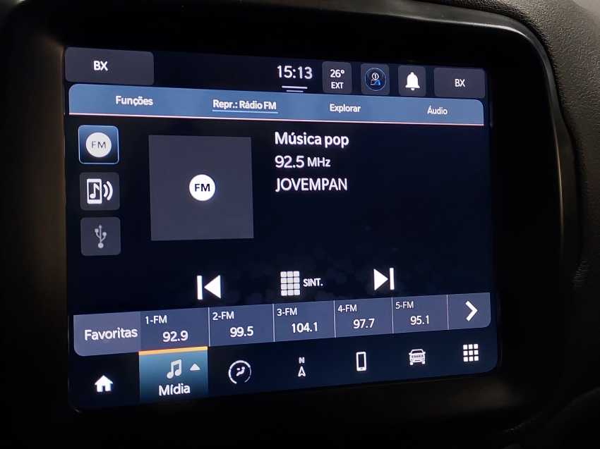 jeep renegade 1.3 t270 turbo flex longitude at6 gasolina 4p automatico 202412