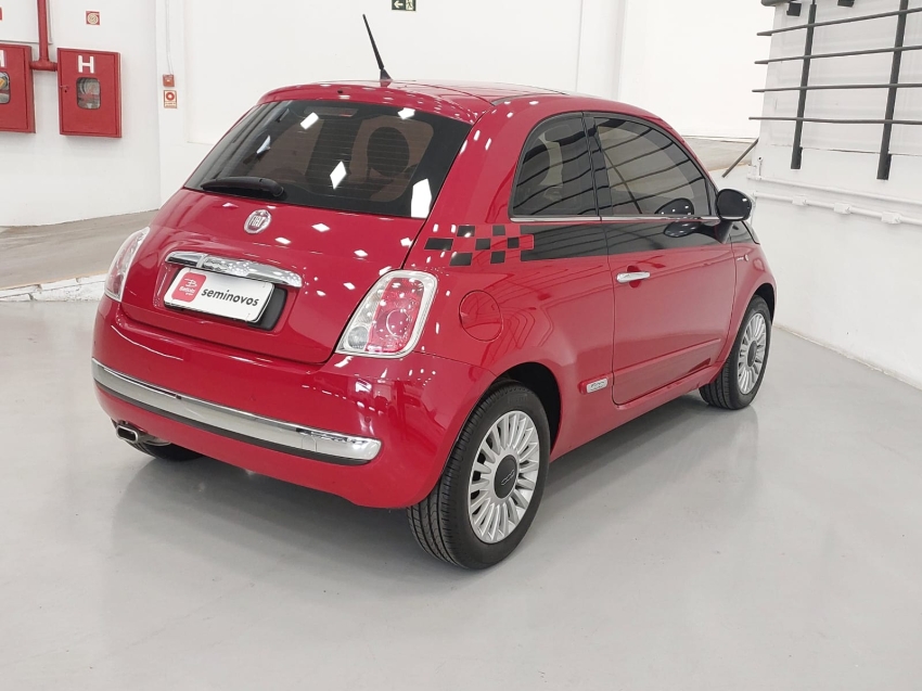fiat 500 1.4 lounge 16v gasolina 2p automatizado automatico 20103