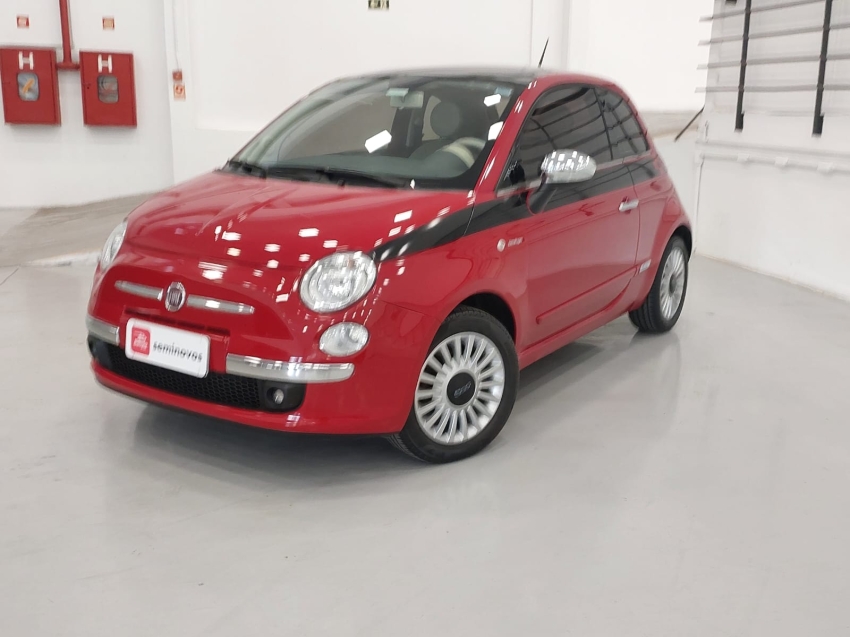 fiat 500 1.4 lounge 16v gasolina 2p automatizado automatico 201018