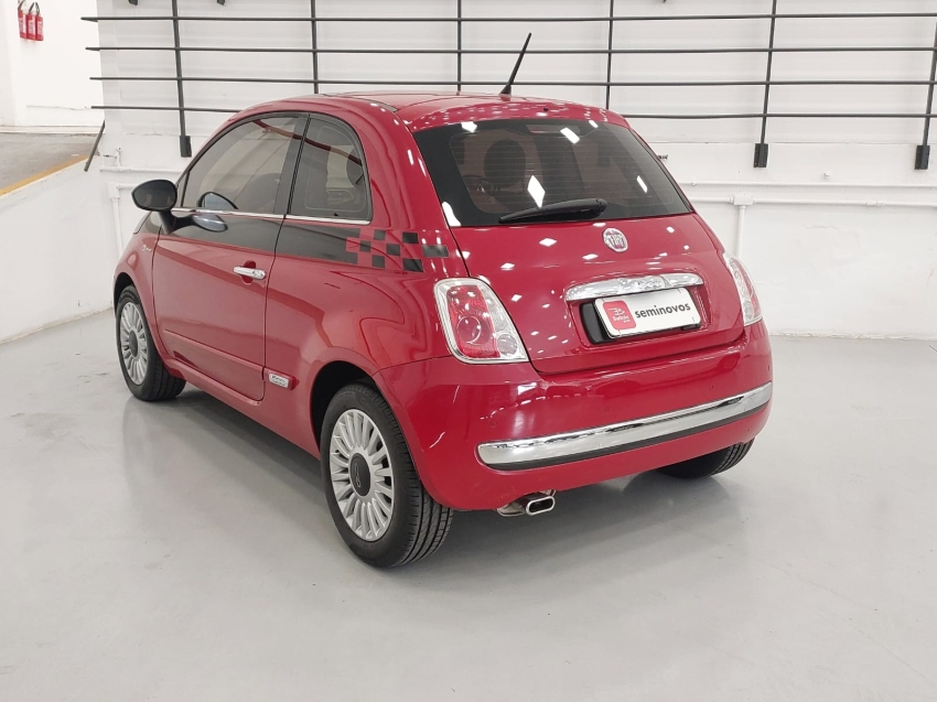fiat 500 1.4 lounge 16v gasolina 2p automatizado automatico 20102