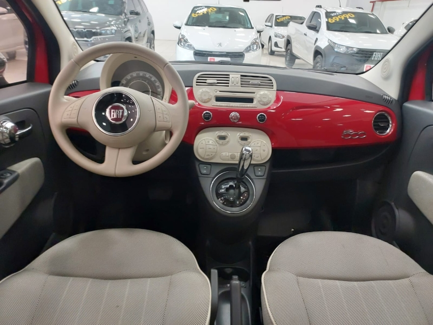 fiat 500 1.4 lounge 16v gasolina 2p automatizado automatico 20106