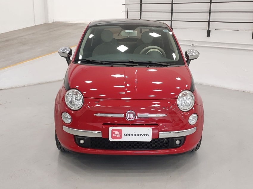fiat 500 1.4 lounge 16v gasolina 2p automatizado automatico 20101