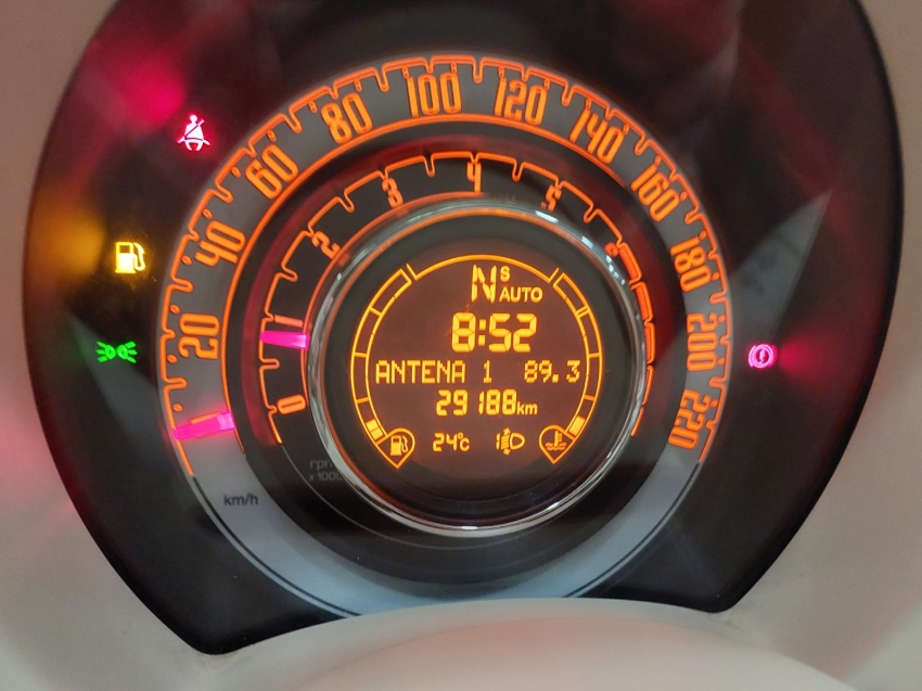 fiat 500 1.4 lounge 16v gasolina 2p automatizado automatico 20108