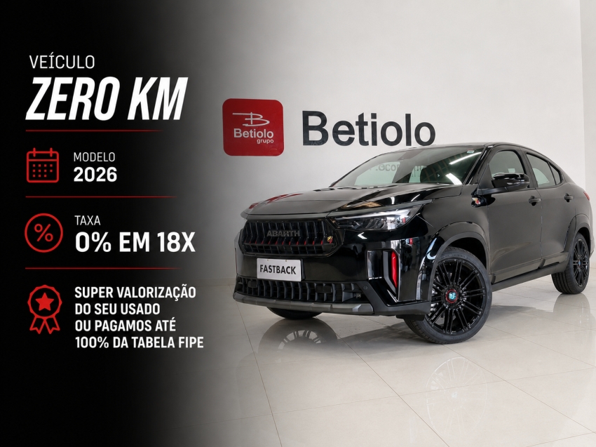 fiat fastback 1.3 turbo 270 flex abarth at6 4p automatico 2026