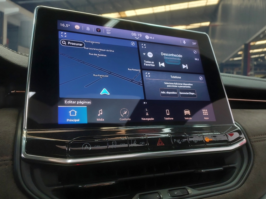 jeep commander 1.3 t270 turbo flex overland at6 4p automatico 202213