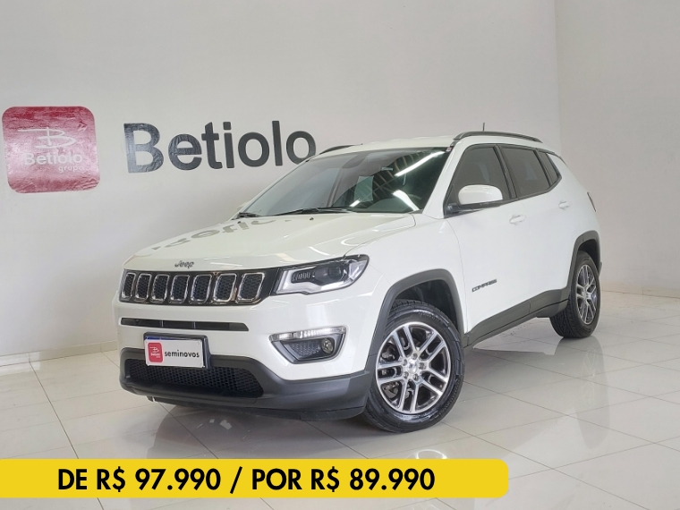 jeep compass 2.0 16v flex sport automatico 4p 2019