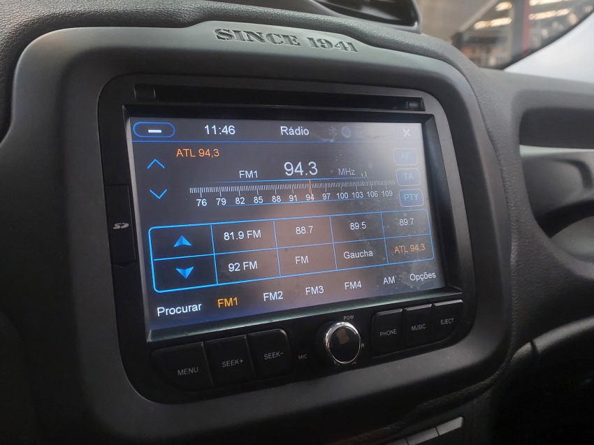 jeep renegade 1.8 16v flex 75 anos 4p automatico 201612