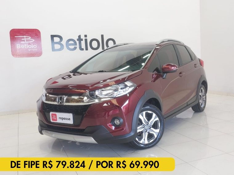 honda wr-v 1.5 16v flexone exl cvt flex 4p automatico 2018