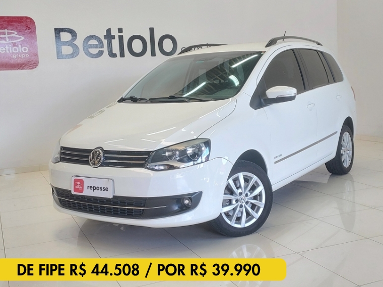 volkswagen spacefox 1.6 mi highline 8v flex 4p automatizado automatico 2014