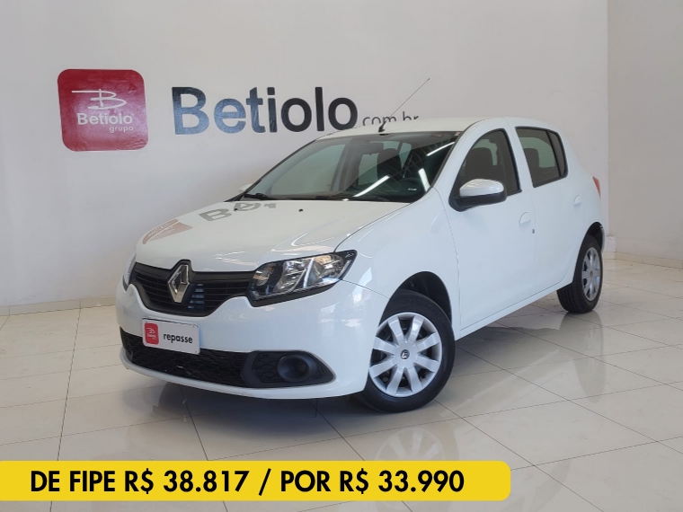 renault sandero 1.0 12v sce flex authentique manual 4p 2018