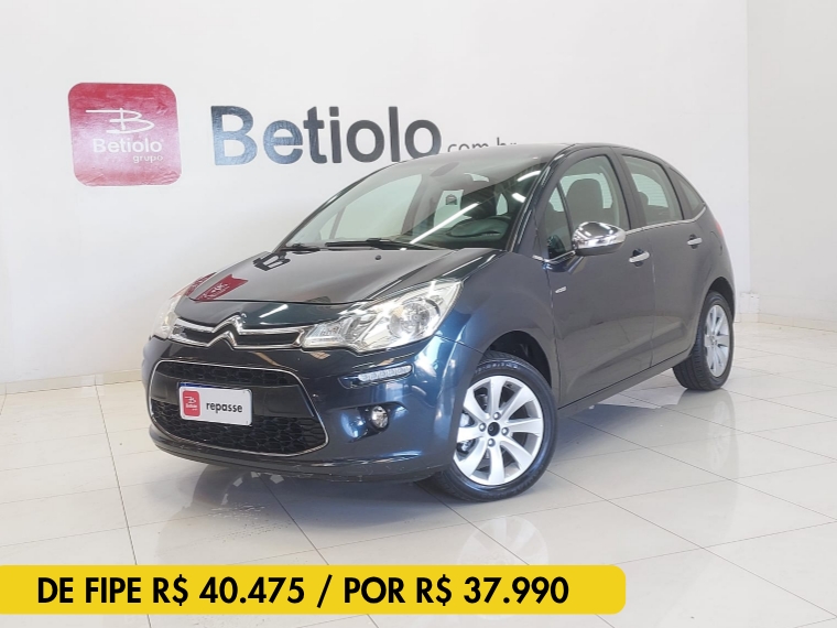 citroen c3 1.6 exclusive 16v flex 4p automatico 2014