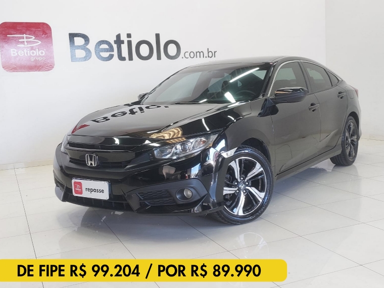honda civic 2.0 16v flexone sport 4p cvt flex automatico 2017