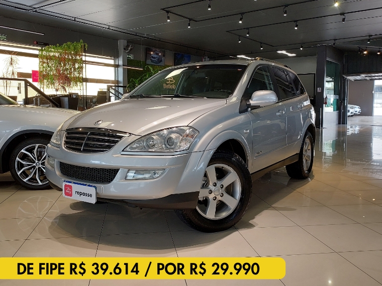 ssangyong kyron 2.0 xdi 200ky 4x4 16v turbo intercooler diesel 4p automatico 2011