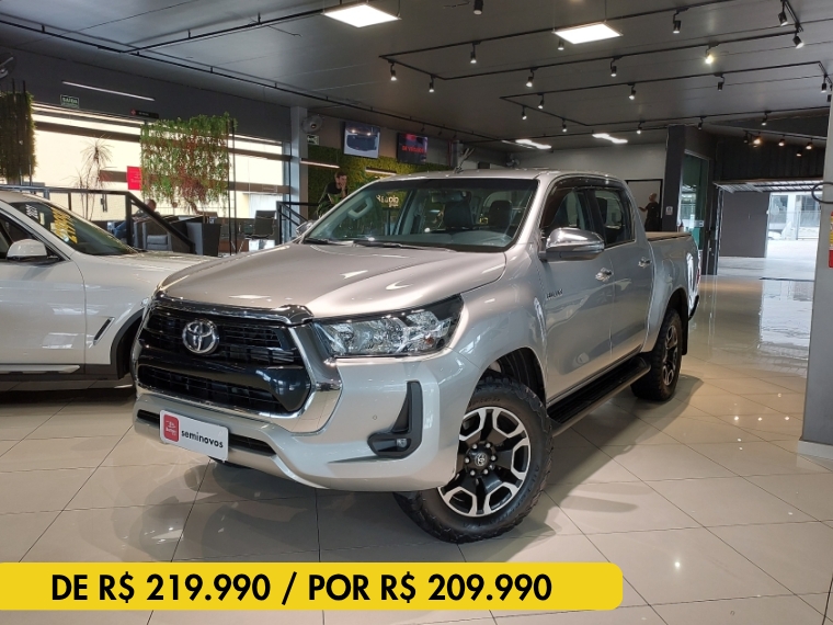 toyota hilux 2.8 d-4d turbo diesel cd srv 4x4 automatico 4p 2022