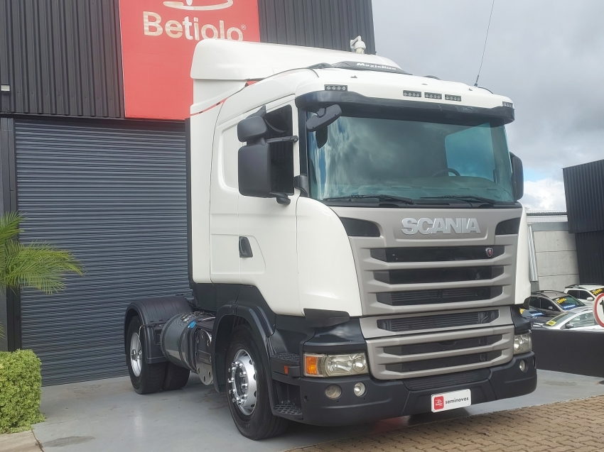 scania r 400 4x2 12700 diesel 2p automatico 20142