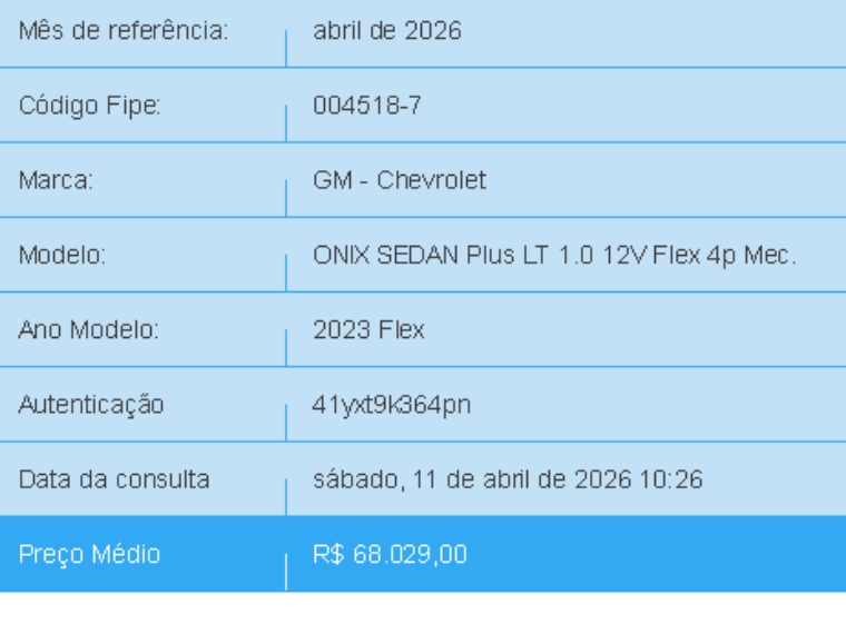 chevrolet onix 1.0 flex plus lt manual 4p 20231