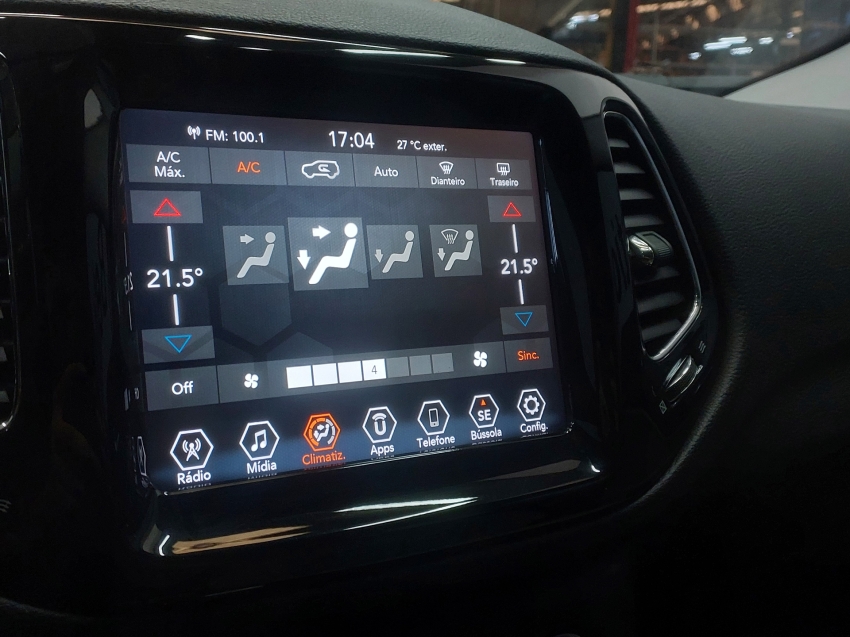 jeep compass 2.0 16v flex limited automatico 4p 201913