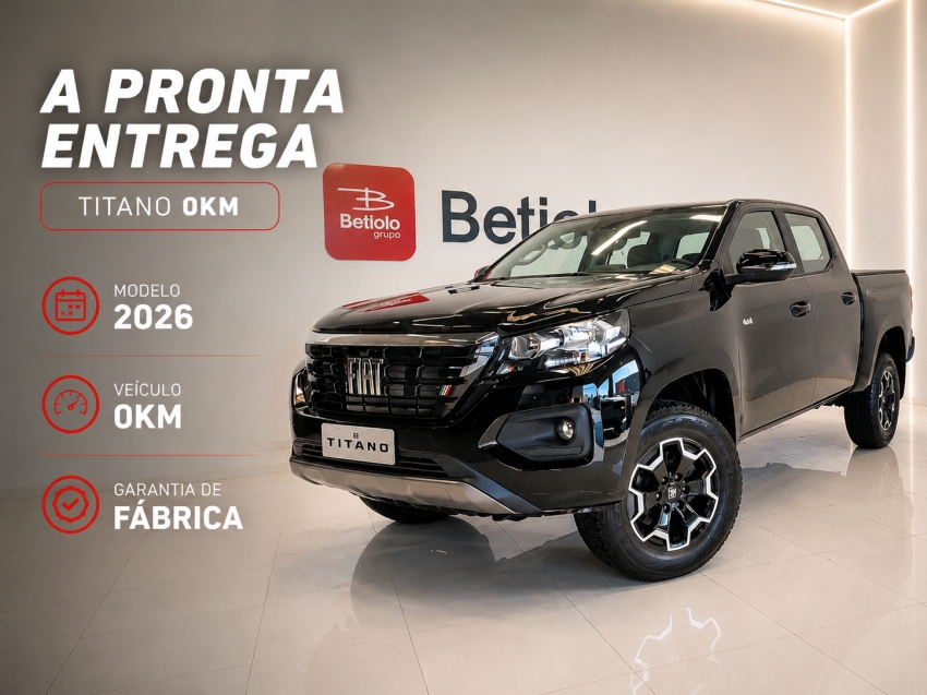 fiat titano 2.2 turbo diesel volcano 4x4 at8 4p automatico 2026