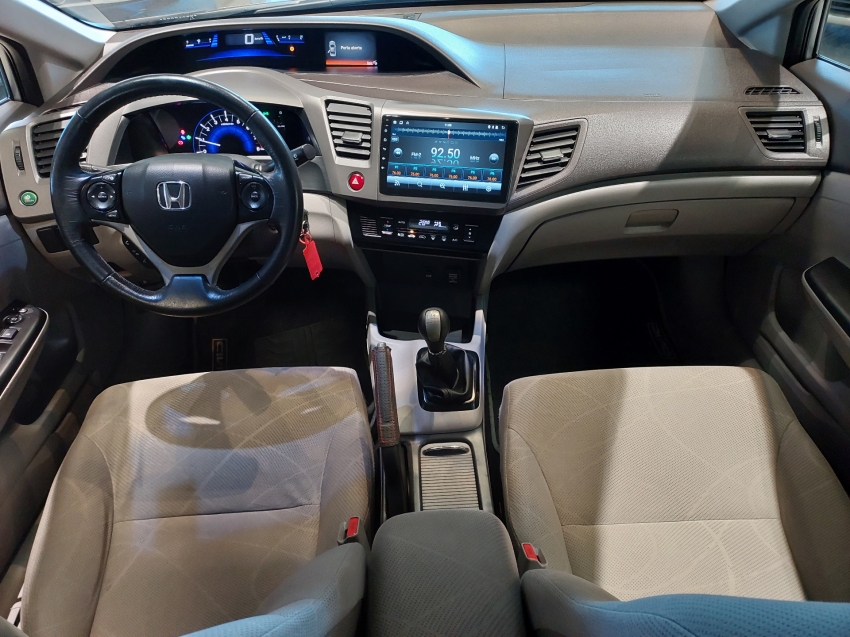 honda civic 1.8 lxs 16v flex 4p manual 20147