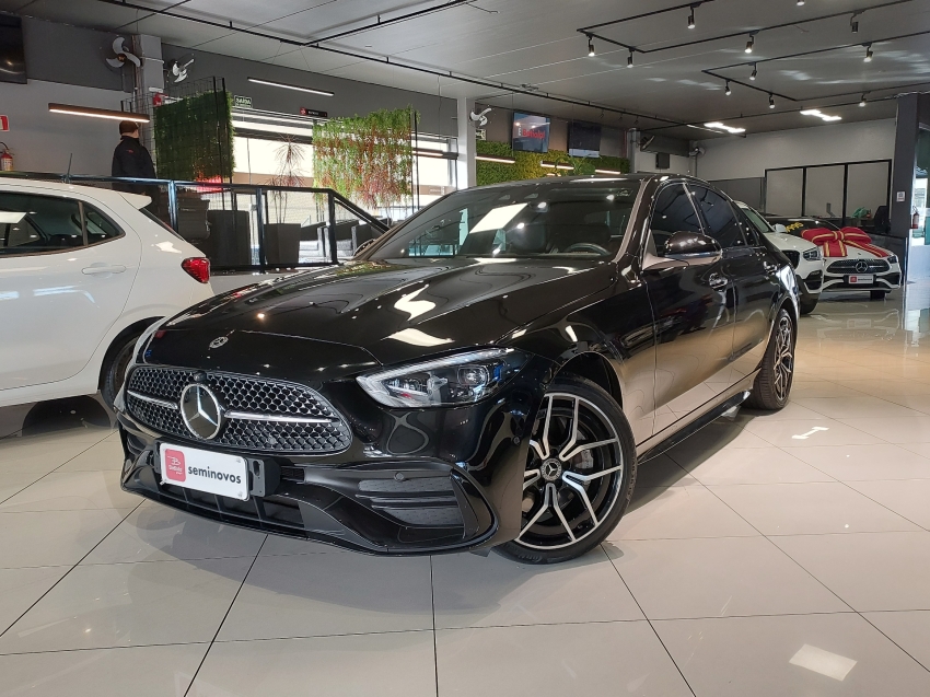 mercedes-benz c 300 2.0 eq boost hibrido amg line 9g-tronic 4p automatico 202425