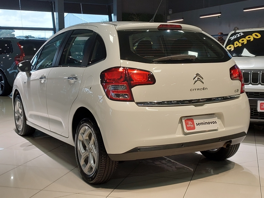 citroen c3 1.5 exclusive 8v flex 4p manual 20163