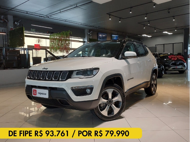 jeep compass 2.0 16v diesel longitude 4x4 automatico 4p 2017