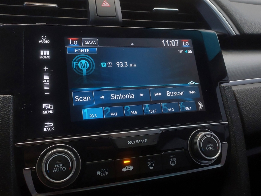 honda civic 2.0 16v flexone exl 4p cvt flex automatico 201912