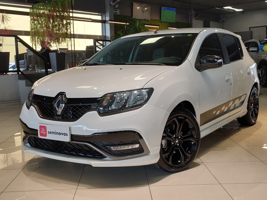 renault sandero 2.0 16v hi-flex rs manual flex 4p 20161