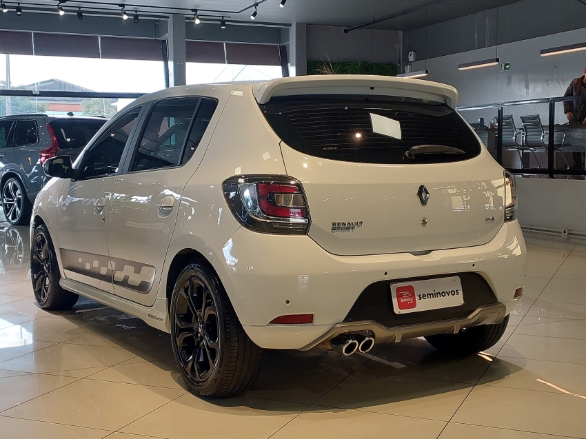 renault sandero 2.0 16v hi-flex rs manual flex 4p 20163