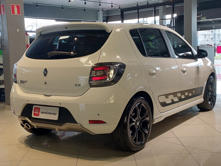 renault sandero 2.0 16v hi-flex rs manual flex 4p 20165