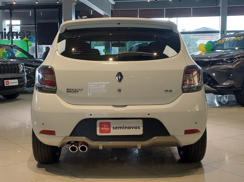 renault sandero 2.0 16v hi-flex rs manual flex 4p 20164