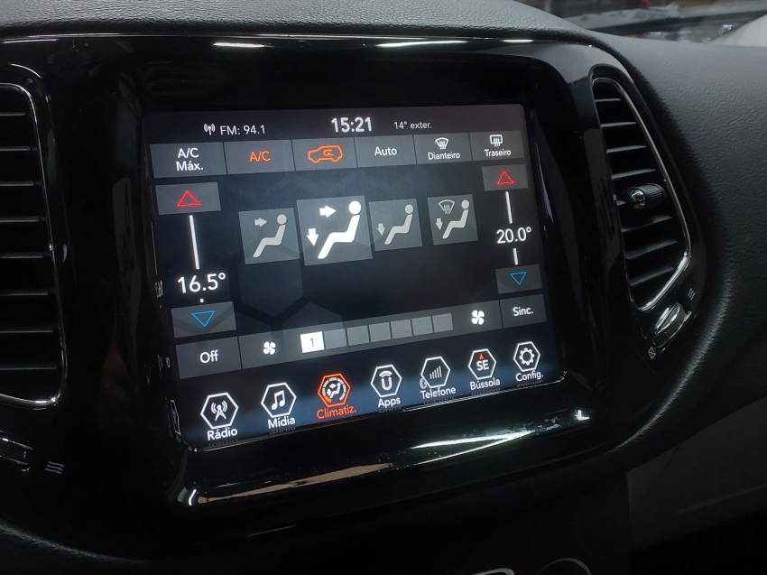 jeep compass 2.0 16v flex limited automatico 4p 201813