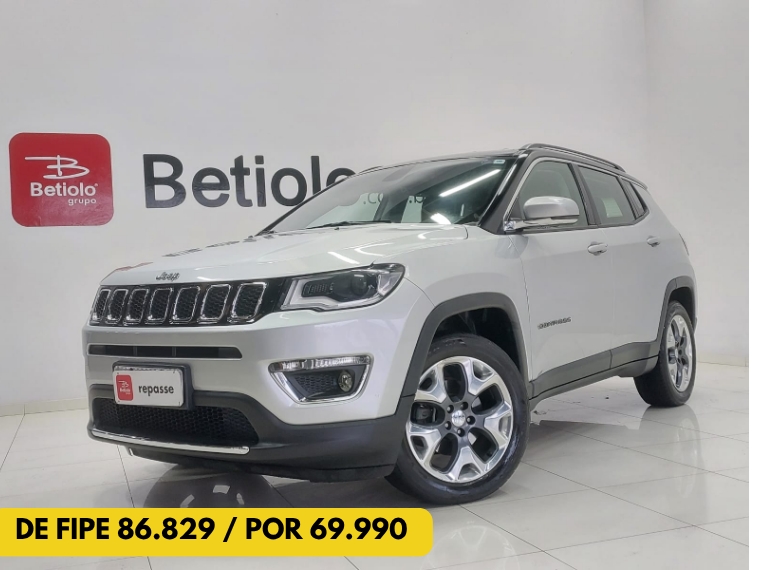 jeep compass 2.0 16v flex limited automatico 4p 20170