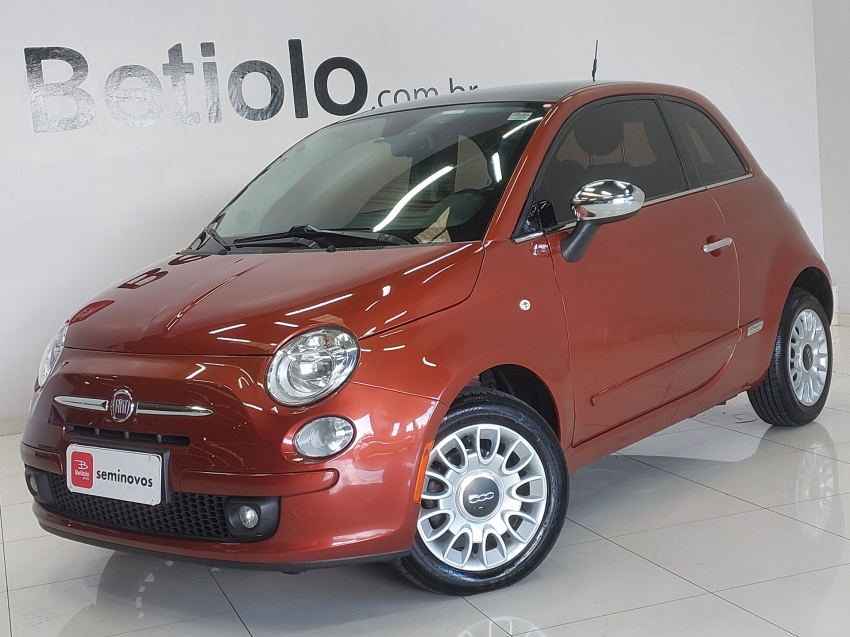 fiat 500 1.4 lounge air 16v gasolina 2p automatico flex 20121